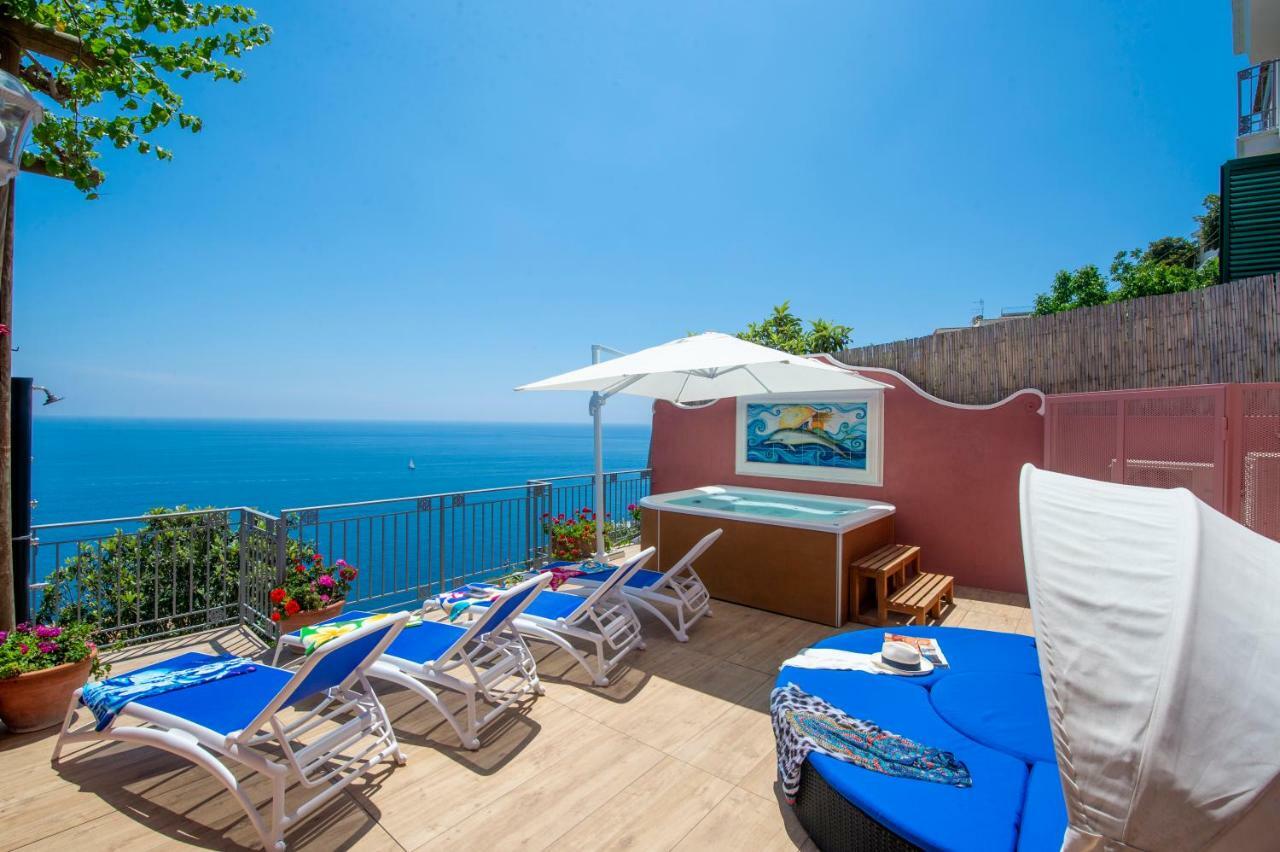 Palazzo Rocco Villa Sunshining In Love Praiano Kültér fotó