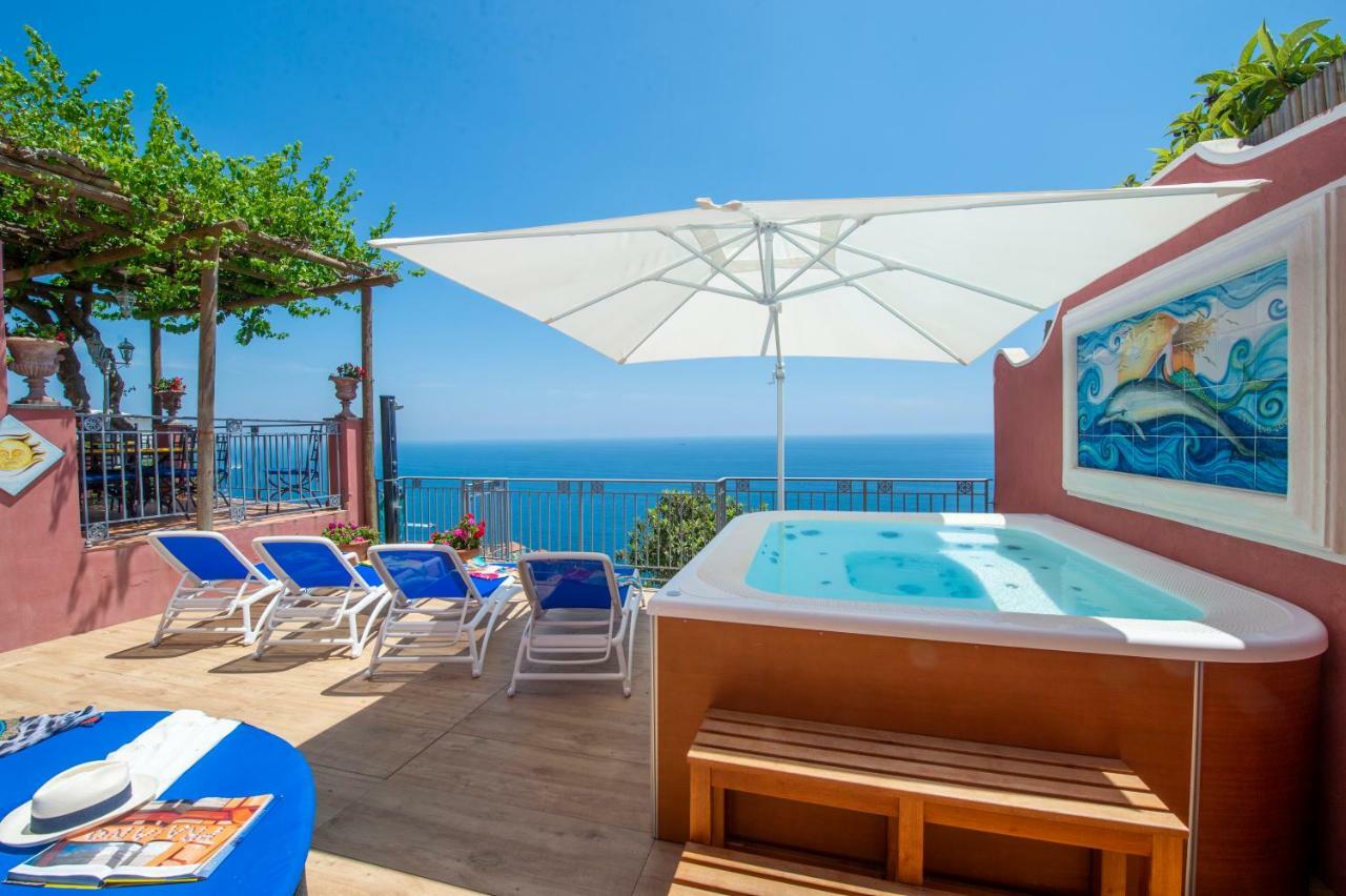 Palazzo Rocco Villa Sunshining In Love Praiano Kültér fotó